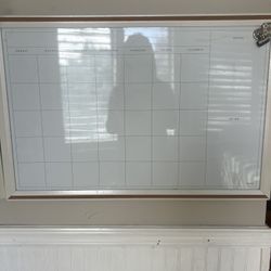 White Board Calendar 