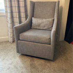 Crate and Barrel/ West Elm. Graham Glider Chair 