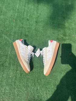 Size 8.5 Men’s - Adidas Puig Indoor Cream White Scarlet