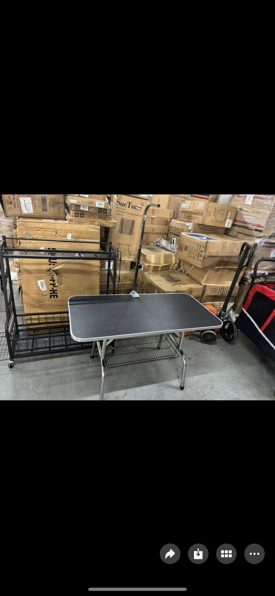 New 46 inch pet grooming table 