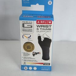 Neo G Airflow Wrist Thumb Support Size Small. New. 