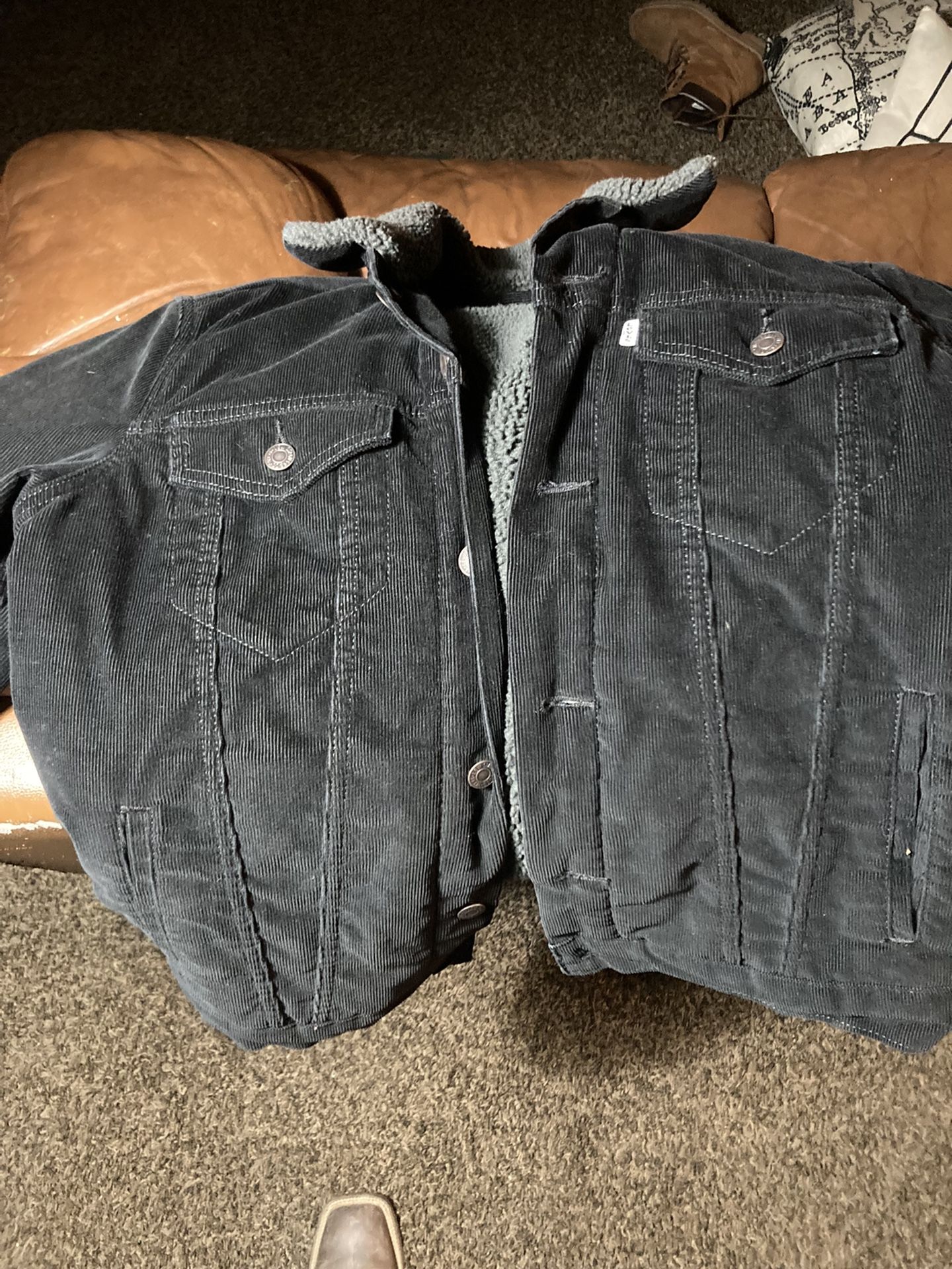 Mens Levis Sherpa Jackets Bundle Of 3  (Size M ) 