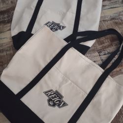 Brand New Ontario Reign Tote Bag Set