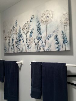 Floral Canvas Wall Art Print