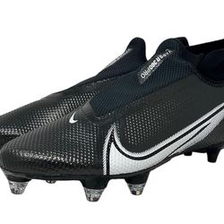 Nike Vapor Edge Elite 360 Flyknit Football Cleats Size 16 CZ7837-001 Black White