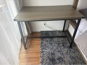 Modern Wood and Metal Desk
