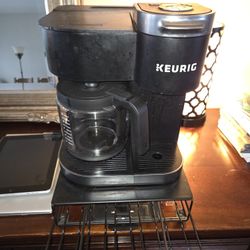 Keurig Duo Coffe Pot And Pods With Keurig K Cup Holder 