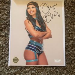 AEW Signed Photo