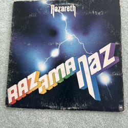 Nazareth: Razamanaz, 1973 A&M LP Record With Gatefold Cover SP – 4396