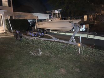 24 fT Karavan Galvanized Boat Trailer