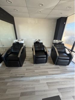 Salon Shampoo Backwash Chairs