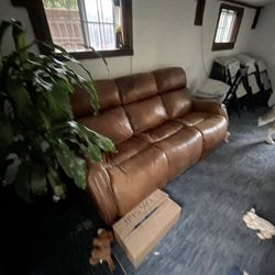 Leather Sofa