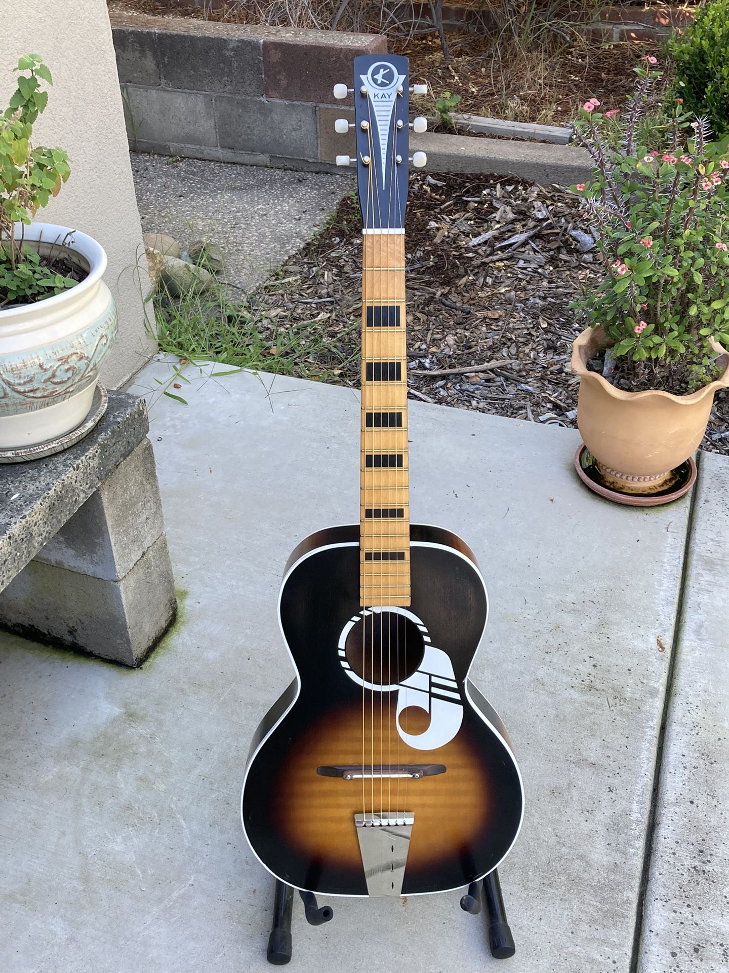 Vintage 60’s Kay Parlor Guitar