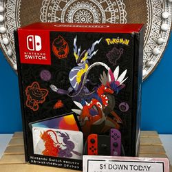 Nintendo Switch OLED Touch Screen Gaming Console New Pokémon Edition - Pay $5 to take it home and pay the rest later.