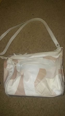 Tan purse leather