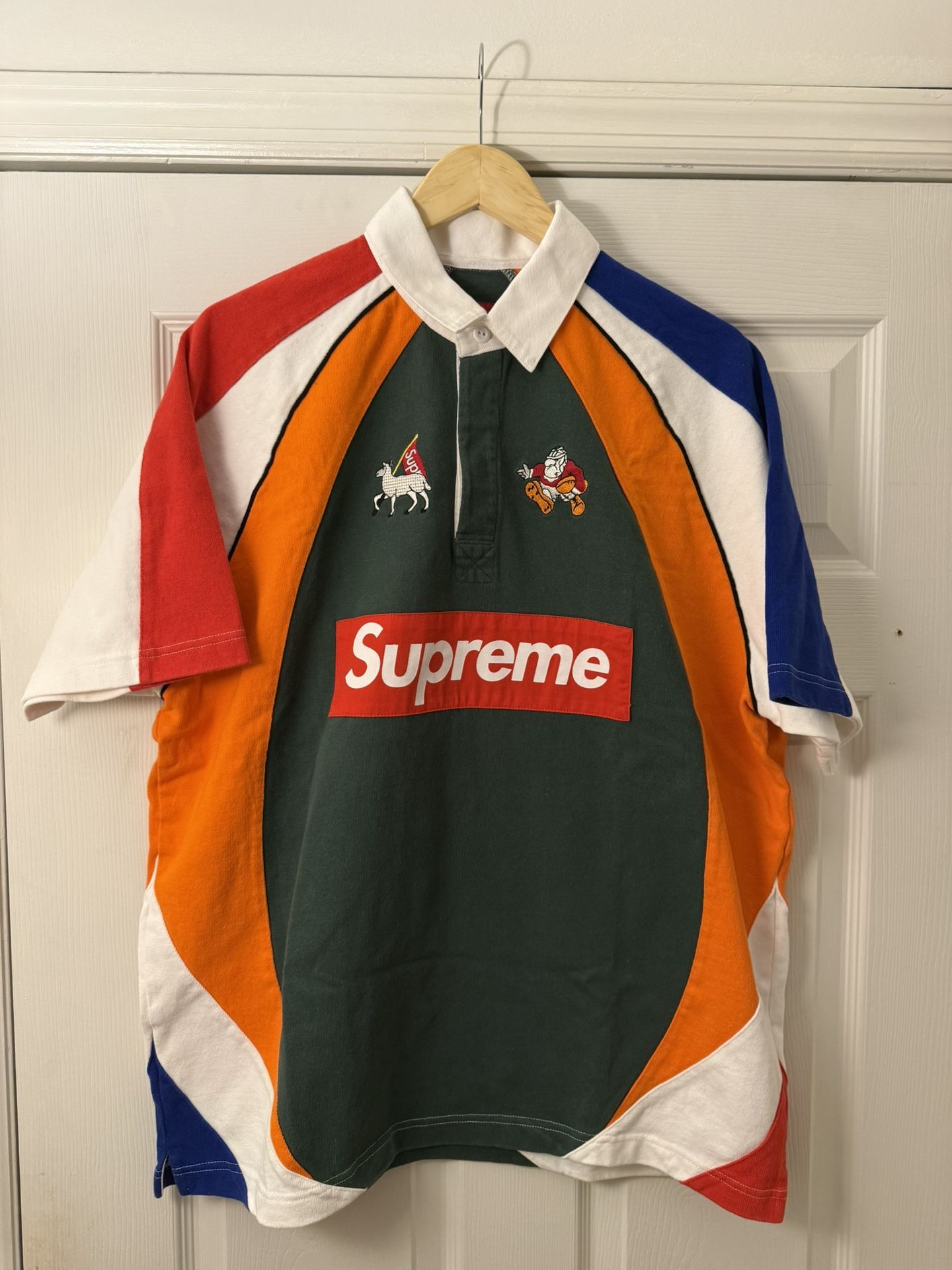 Supreme Rugby Multicolor Shirt Size L