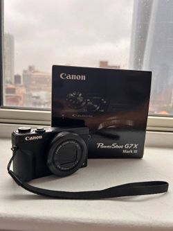Canon Powershot G7X Mark III