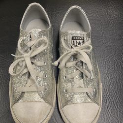 Silver Converse
