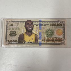 Kobe Bryant $1 million bill