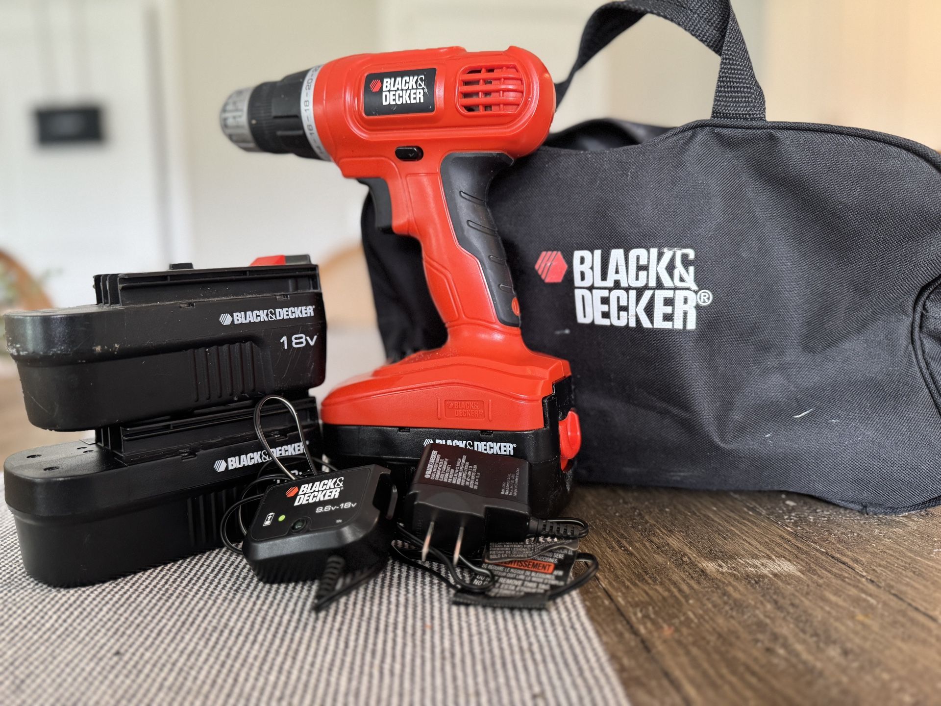 18v Black & Decker Drill
