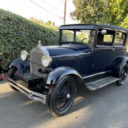 1929 Model A Ford Tudor Sedan