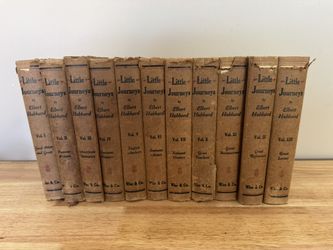 Antique Vintage Books Volume Collectible Set