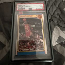 1988 Fleer Michael Jordan All-Star #120 PSA 7