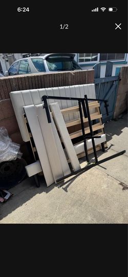 Queen bed frame