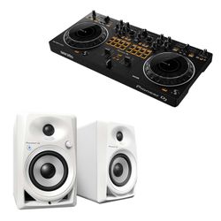 Pioneer Rev1  DJ Controller Package with DM40 Speakers