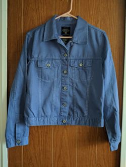 size medium Jean Jacket, periwinkle