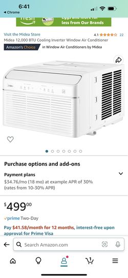 Window AC Air Conditioner 12000 BTU
