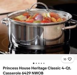 Princess House 4-Qt. Casserole 6429