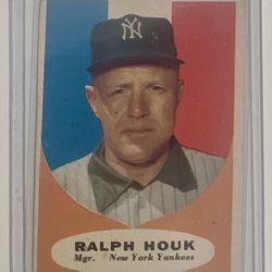 1961 Topps Baseball Ralph Houk No. 133