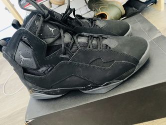 Mens Nike Jordan True Flight Blk/ Dk Grey Size 11