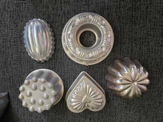 Vintage Pre 1970 Jello Molds
