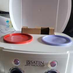 Satin double wax warmer kit