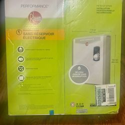 Rheem Tankless Water Heater 