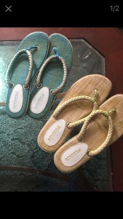 Sperry Flip Flops... 2 For 1