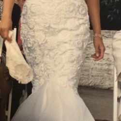 Wedding dress Mermaid Pearl Beading