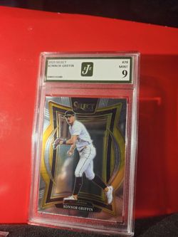 EJE 2025 Panini Select  Concourse Konnor Griffin #78 Silver Prizm ROOKIE (RC) EJE 9 MT