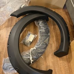 Fender Flares Kit Compatible with 2019-2024 Chevy Silverado 1500 