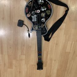 Guitar Ps3 Guitar Hero W / Dongle