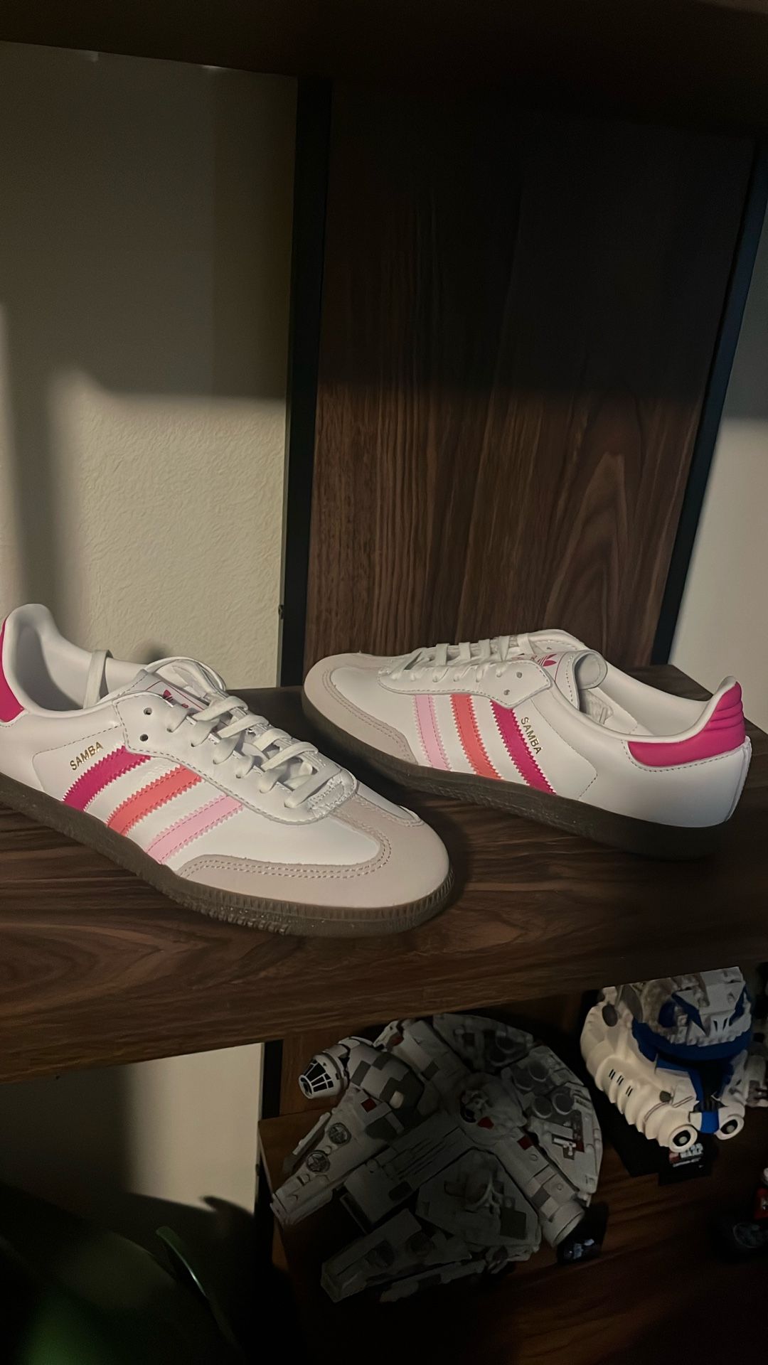 Pink Adidas Samba