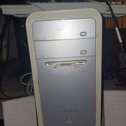 SONY VAIO PCV-2232 TOWER COMES WITH NEW KEYBOARD ALSO SPEAKERS MOUSE AND CABLES FLAWLESS