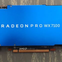 Radeon Pro WX7100 Graphics Card 