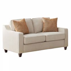 New Beige Sofa And Loveseat 