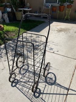 Shopping utility cart