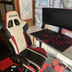 Gaming Chair, Desk & Mousepad