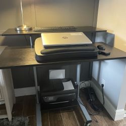 Desk Adjustable Sit Down/Standup Office Desk
