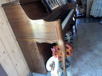 Vintage Wooden Piano 